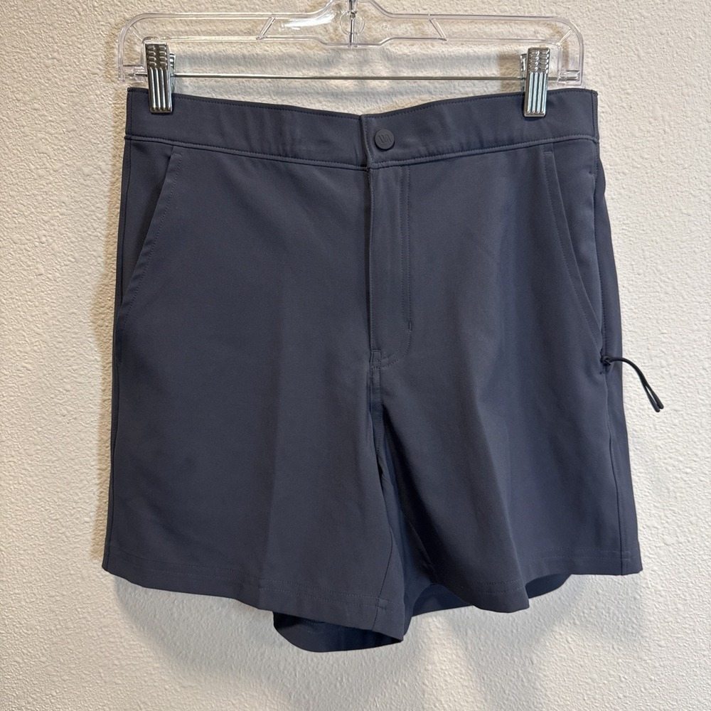 VRST Mens‎ Size S Resort Relaxed Fit Sport Shorts Indigo Stretch Quick Dry NWT